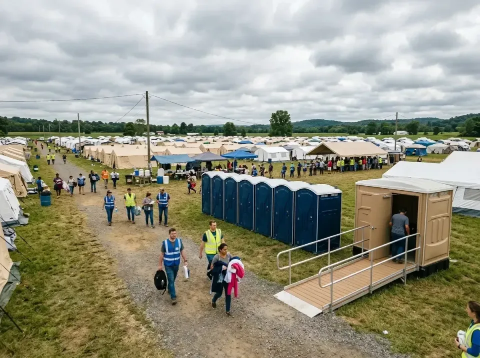 disaster-relief-camp-restrooms-010 — frequently asked questions, Dumpster & Portable Bathrooms Rental in Bensley, VA